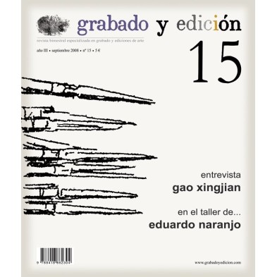 Revista Gravura e edicao, n. 15, em Espanhol.