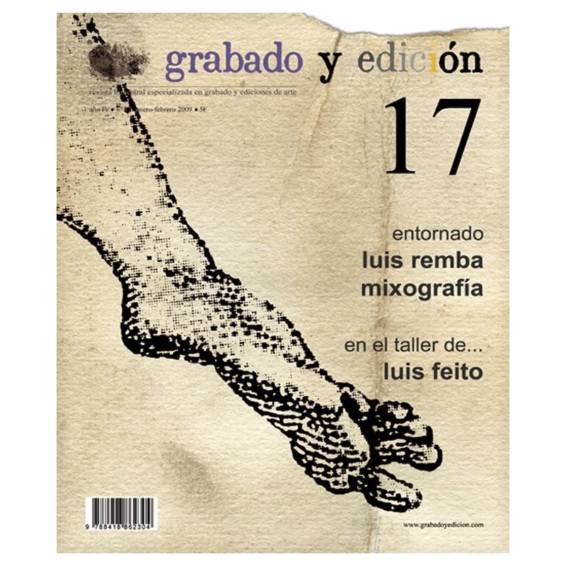 Revista Gravura e edicao, n. 17, em Espanhol.
