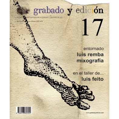 Revista Gravura e edicao, n. 17, em Espanhol.