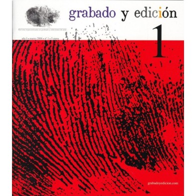 Revista Gravura e edicao, n. 01, em Espanhol.