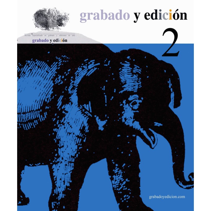 Revista Gravura e edicao, n. 02, em Espanhol.