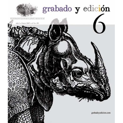 Revista Gravura e edicao, n. 06, em Espanhol.