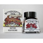 Tinta Desenho Vermelho Escuro, Winsor & Newton, 14 ml.