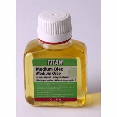 Materiais Belas Artes - Medio de secagem rapido oleo Titan, 250 ml. | totenart.com