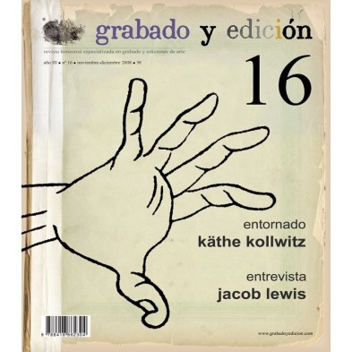 Revista Gravura e edicao, n. 16, em Espanhol.