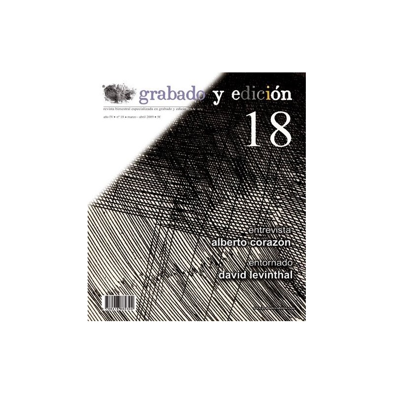 Revista Gravura e edicao, n. 18, em Espanhol.