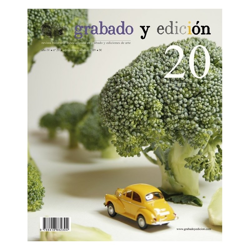Revista Gravura e edicao, n. 20, em Espanhol.