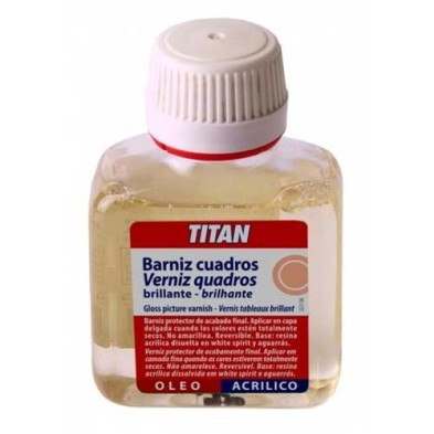 Materiais Belas Artes - Verniz brilhante Titan, 1000 ml. | totenart.com