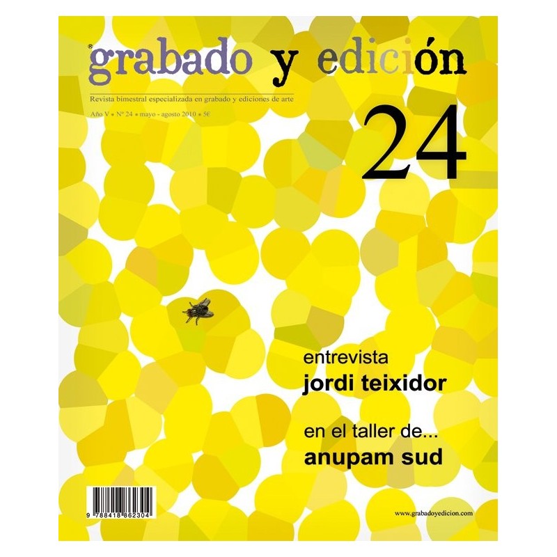 Revista Gravura e edicao, n. 24, em Espanhol.