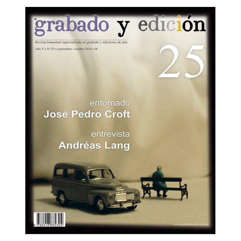 Revista Gravura e edicao, n. 25, em Espanhol.