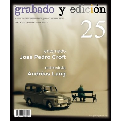 Revista Gravura e edicao, n. 25, em Espanhol.