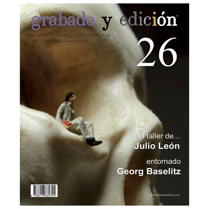 Revista Gravura e edicao, n. 26, em Espanhol.