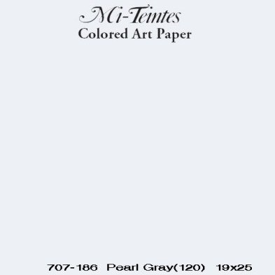 Mi-teintes Canson Gris Perola, 160 gr., 50x65 cm.