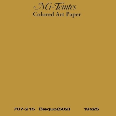 Mi-teintes Canson Tabaco Claro, 160 gr., 50x65 cm.