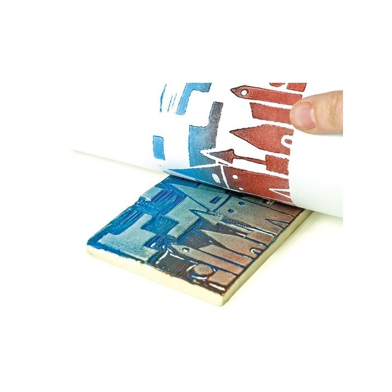 Milan Print Block 7.2x11.5 cm.