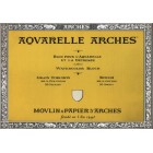 Materiais Belas Artes - Aquarela Arches 185 gr, 31x41 cm, G. Grosso, bloco 20 f. | totenart.com