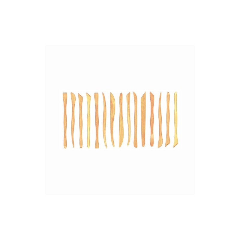 Set 15 varas de modelagem, 20 cm.