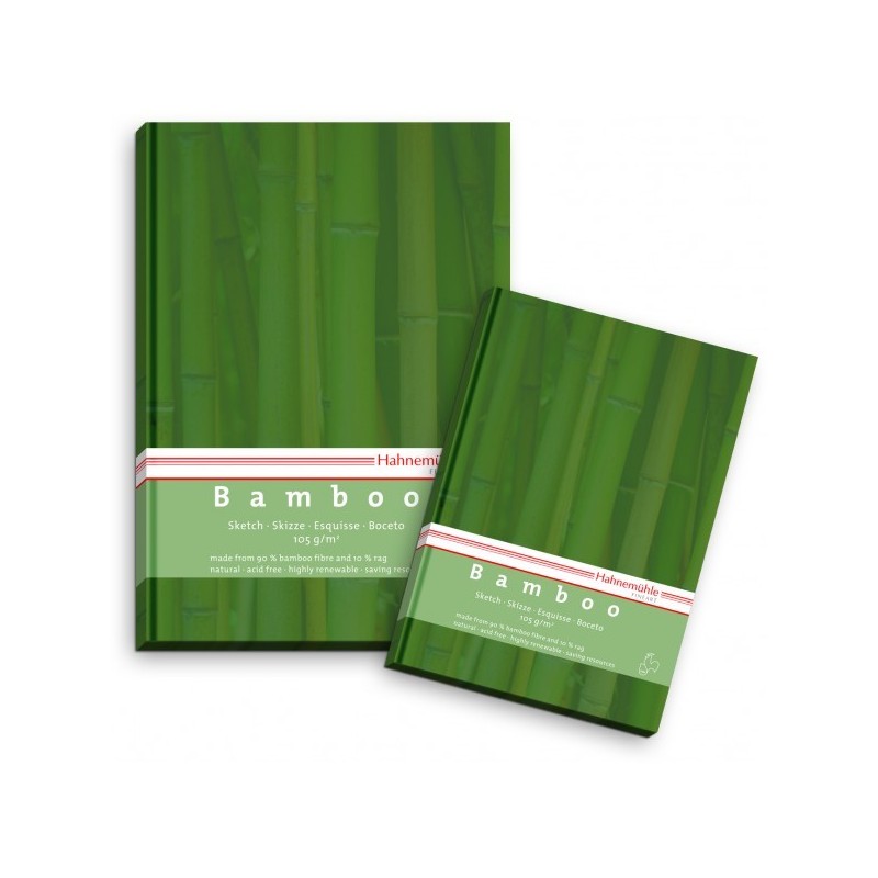 Materiais Belas Artes - Block Bamboo Esboço Hahnemühle, 105 gr, 64 f, 14.8x21 cm. | totenart.com