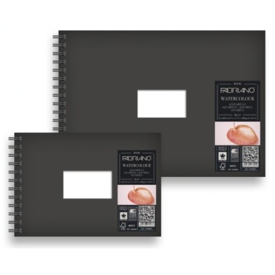 Materiais Belas Artes - Aquarela Book Fabriano 300 gr, 21x29.7 cm, block 25 f. | totenart.com