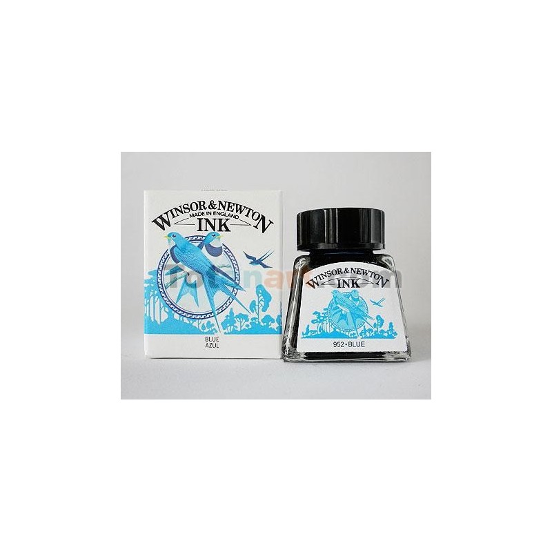 Tinta Desenho Azul, Winsor & Newton, 14 ml.