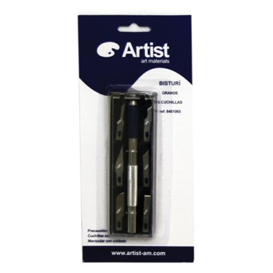 Cutter bisturi com 6 laminas