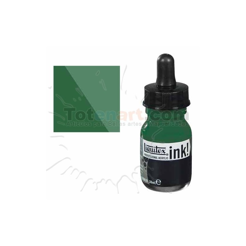Materiais Belas Artes - Tinta Acrilica Liquitex Verde Ftalo Som Amar, 30 ml. | totenart.com