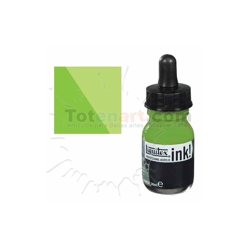 Materiais Belas Artes - Tinta Acrilica Liquitex Verde Limao, 30 ml. | totenart.com