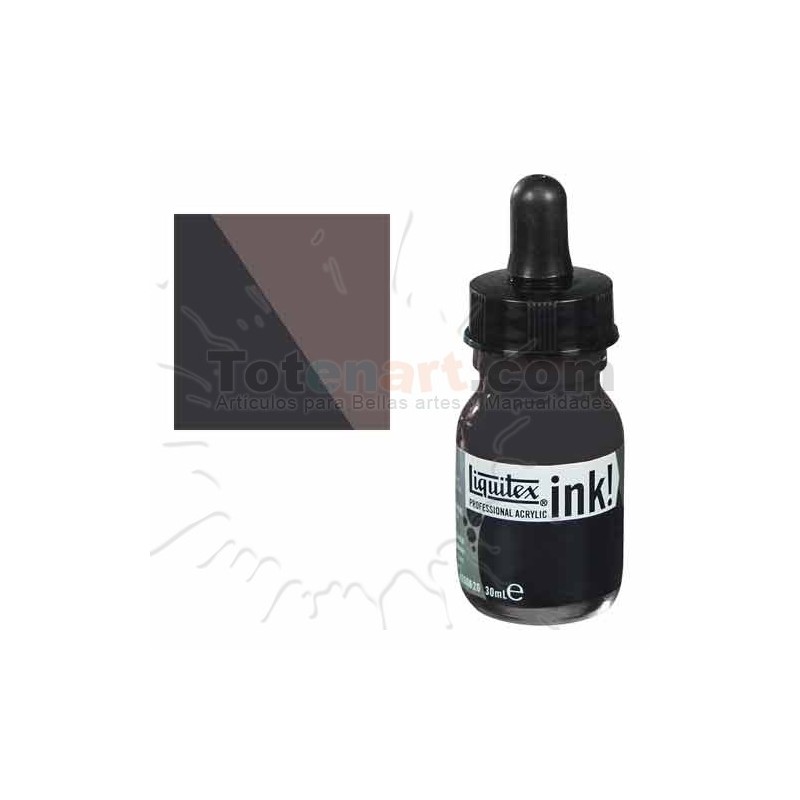 Materiais Belas Artes - Tinta Acrilica Liquitex Preto Carbon, 30 ml. | totenart.com