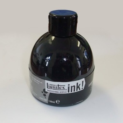 Tinta Acrilica Liquitex n. 337 Negro Carbon, 150 ml.