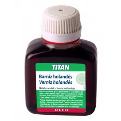 Materiais Belas Artes - Verniz Holandes Titan,  250 ml. | totenart.com