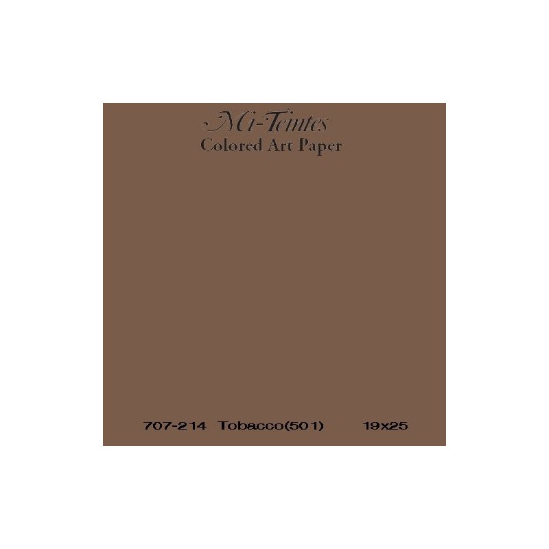 Mi-teintes Canson Marrom Escuro, 160 gr., 21X30 cm.