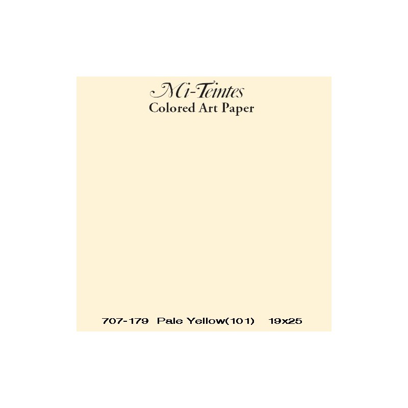 Mi-teintes Canson Limonada, 160 gr., 21X30 cm.