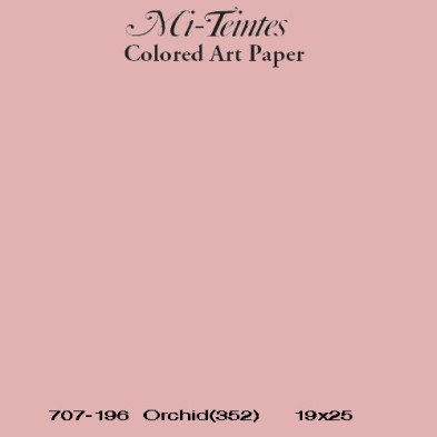 Mi-teintes Canson Rosa Escuro, 160 gr., 21X30 cm.