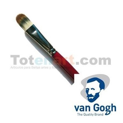 Materiais Belas Artes - Pinceis Sintetico Lingua de gato, N. 0 Van Gogh | totenart.com