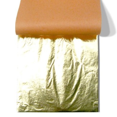 Pan de Ouro imitaçao, livro 25 f. 14x14 cm.