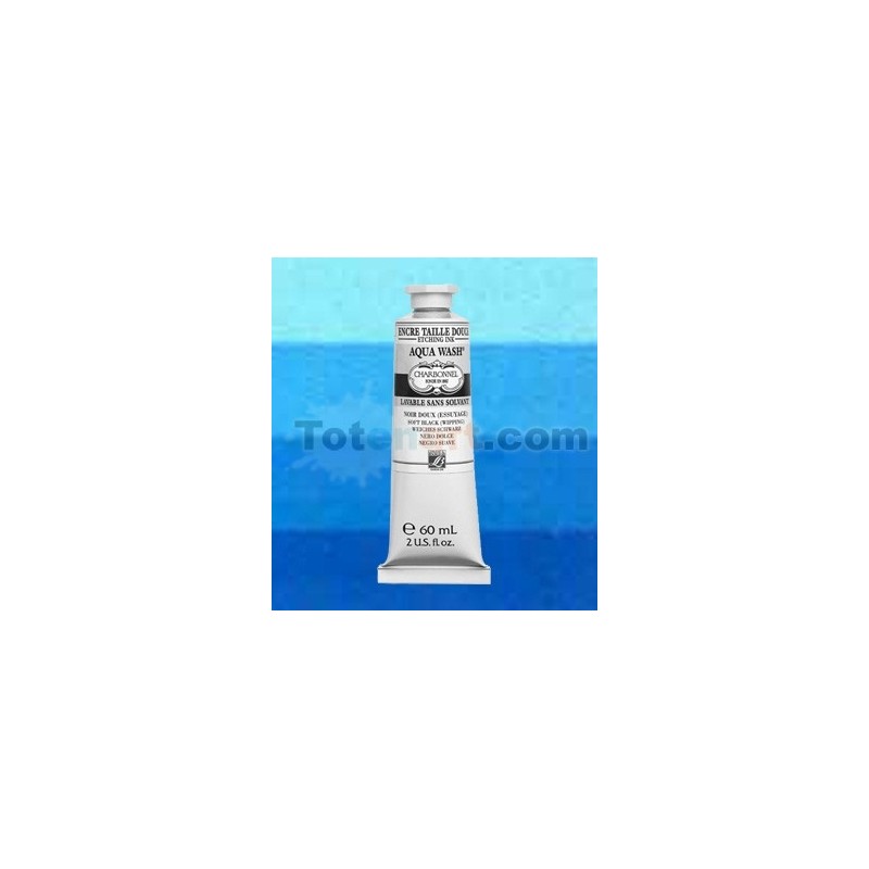 Tinta Aquawash Charbonnel Azul Oceano, 60 ml.