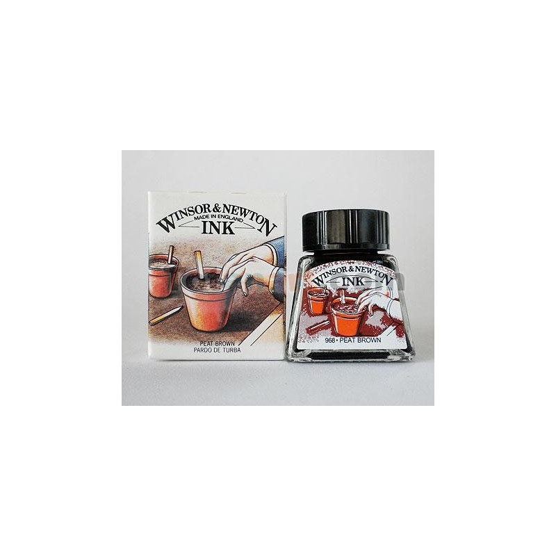 Tinta Desenho Sepia (Pardo barro), Winsor & Newton, 14 ml.