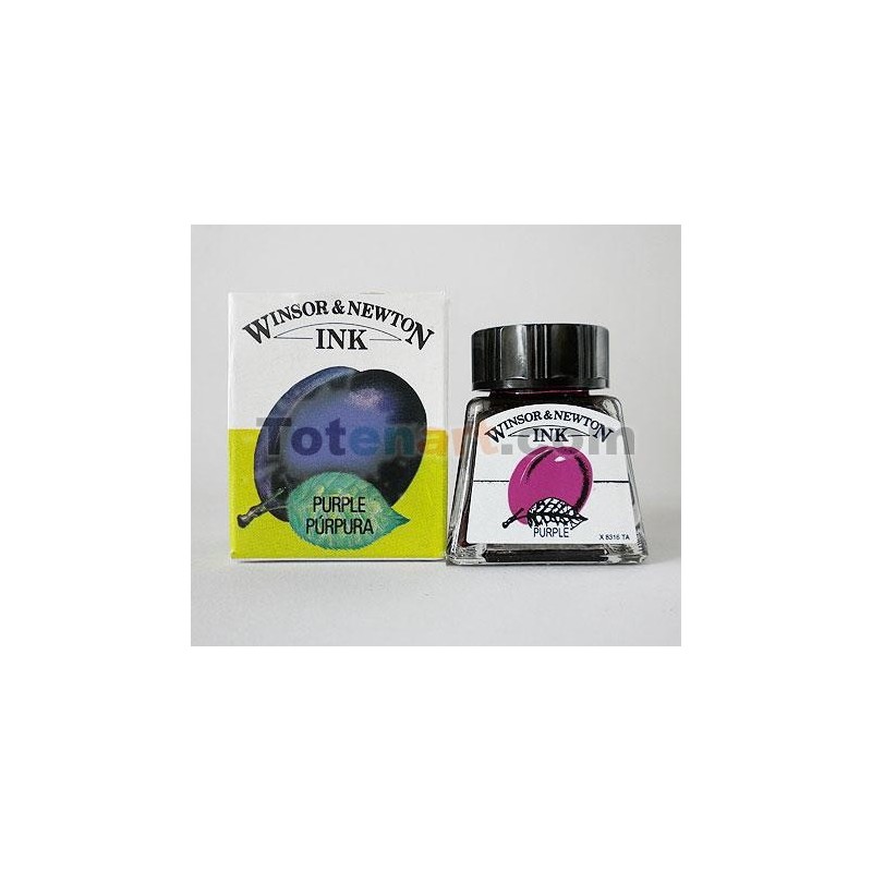 Tinta Desenho Purpura, Winsor & Newton, 14 ml.