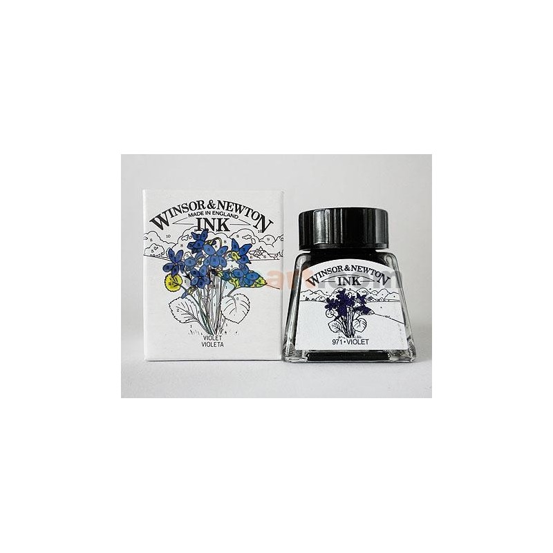 Tinta Desenho Violeta, Winsor & Newton, 14 ml.