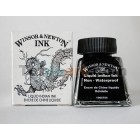 Tinta Desenho (chinesa)  Preto, Winsor & Newton, 30 ml.