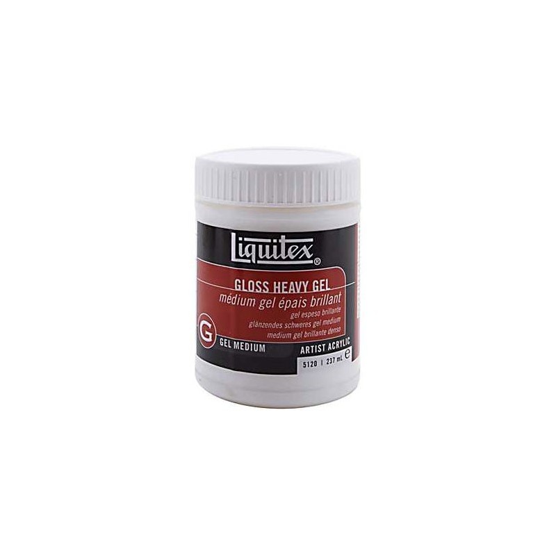 Materiais Belas Artes - Gel Espeso Brillante, Liquitex 237 ml. | totenart.com