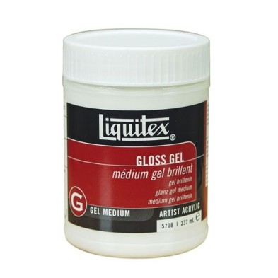 Materiais Belas Artes - Medium Gel Brillante Liquitex 237 ml. | totenart.com