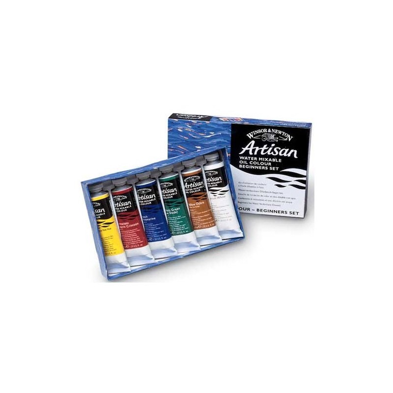 Oleo Artistan Winsor Newton, 6 cor.