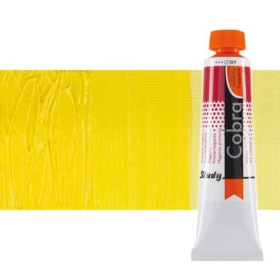 Materiais Belas Artes - Óleo á água Cobra Study cor amarelo primário  (40 ml) | totenart.com