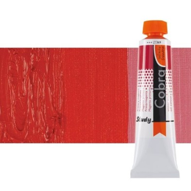 Materiais Belas Artes - Óleo á água Cobra Study cor vermelho pyrrole (40 ml) | totenart.com