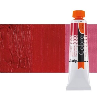 Materiais Belas Artes - \nÓleo á água Cobra Study cor vermelho pyrrole escuro (40 ml) | totenart.com