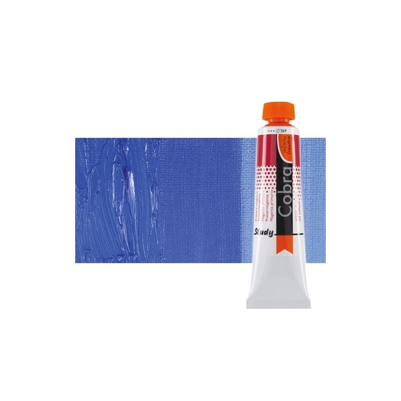 Materiais Belas Artes - Óleo á água Cobra Study cor azul violeta (40 ml) | totenart.com