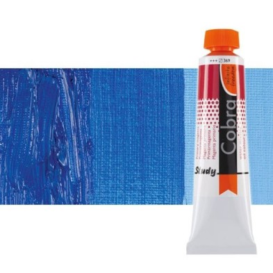 Materiais Belas Artes - Óleo á água Cobra Study cor azul cobalto ultramar (40 ml) | totenart.com