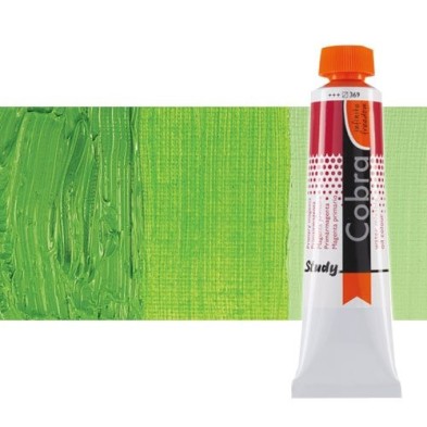 Materiais Belas Artes - Óleo á água Cobra Study cor verde claro permanente (40 ml) | totenart.com