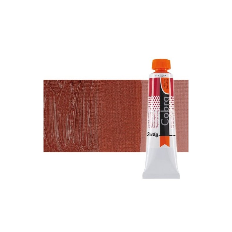 Materiais Belas Artes - Óleo á água Cobra Study cor Inglês vermelho (40 ml) | totenart.com